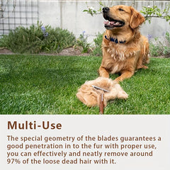 Professional Pet Dematting Comb & Shedding Brush for Dogs and Cats
