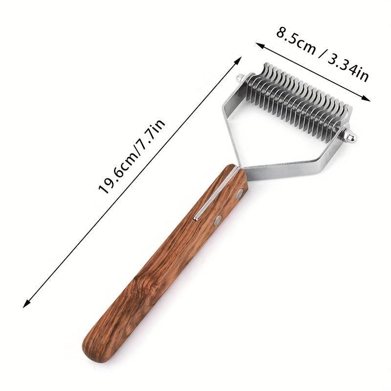 Professional Pet Dematting Comb & Shedding Brush for Dogs and Cats