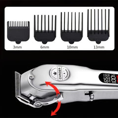 LCD Display Rechargeable Pet Hair Trimmer - Perfect Grooming in Minutes