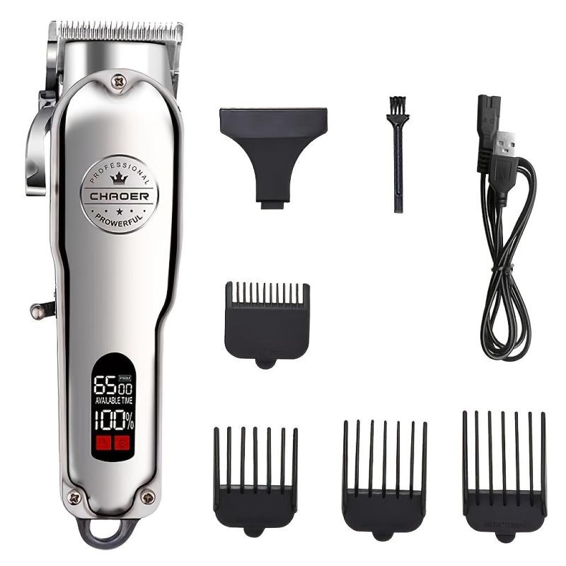 LCD Display Rechargeable Pet Hair Trimmer - Perfect Grooming in Minutes