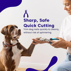 Pet Nail Clippers With Safety Guard & Nail File