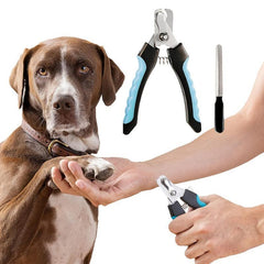 Pet Nail Clippers With Safety Guard & Nail File
