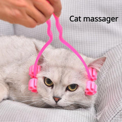 Interactive Cat Grooming & Massage Tool with Face & Leg Massage