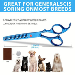 Professional Stainless Steel Pet Hair Thinning Scissors