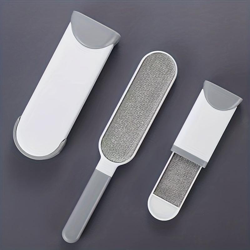 Pet Hair Remover Double Side Brush Fabric Fuzz Carpet Cleaner