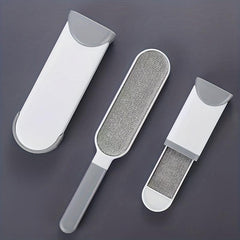 Pet Hair Remover Double Side Brush Fabric Fuzz Carpet Cleaner