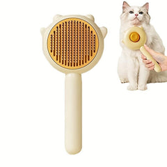 Pet Hair Comb for Dogs and Cats Removes Fleas Tear Stains Grooms Cleans