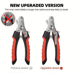 2pcs Pet Nail Scissors Set Cat & Dog Clippers Small Medium Large Pets