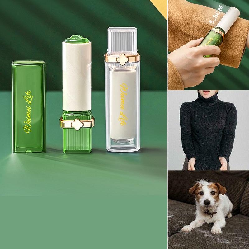 Mini Portable Cat Hair Remover with 1 Roll Paper