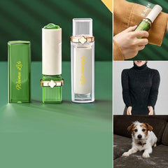 Mini Portable Cat Hair Remover with 1 Roll Paper