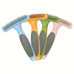 Professional Pet Grooming Rake & Shedding Comb for Flawless Coat