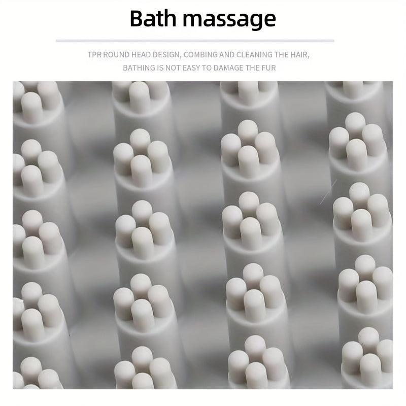 Pet Bathing Brush Dogs Cats Massage Gloves Hair Removal Brush