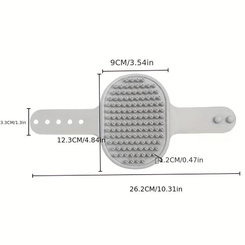 Pet Bathing Brush Dogs Cats Massage Gloves Hair Removal Brush