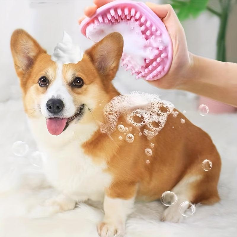 Pet Bathing Brush Dogs Cats Massage Gloves Hair Removal Brush
