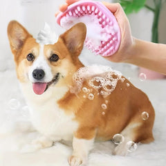 Pet Bathing Brush Dogs Cats Massage Gloves Hair Removal Brush