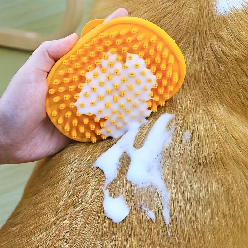 Pet Bathing Brush Dogs Cats Massage Gloves Hair Removal Brush