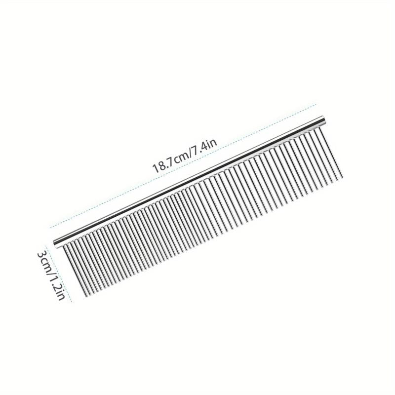 Stainless Steel Hair Removal Comb for Dogs and Cats