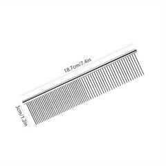 Stainless Steel Hair Removal Comb for Dogs and Cats