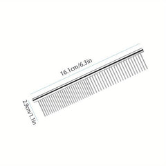 Stainless Steel Hair Removal Comb for Dogs and Cats