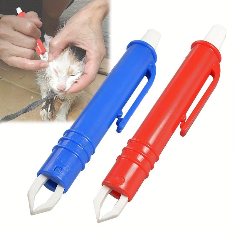 2pcs Flea & Tick Removal Tweezers for Dogs, Pet Care Tool