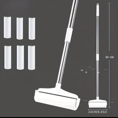 Long Handle Roller Hair Remover Viscose Tear Paper Brush