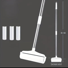 Long Handle Roller Hair Remover Viscose Tear Paper Brush