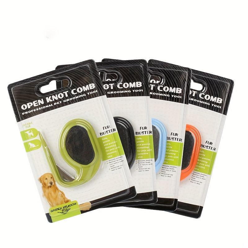Durable Open Knot Comb for Pets - Hair Cleaning Supplies for Dogs and Cats
