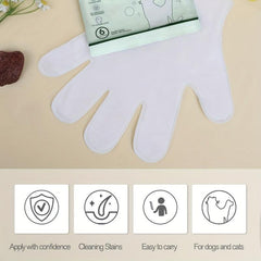 Odor Pet Cleaning Gloves - Efficient Grooming & Drying