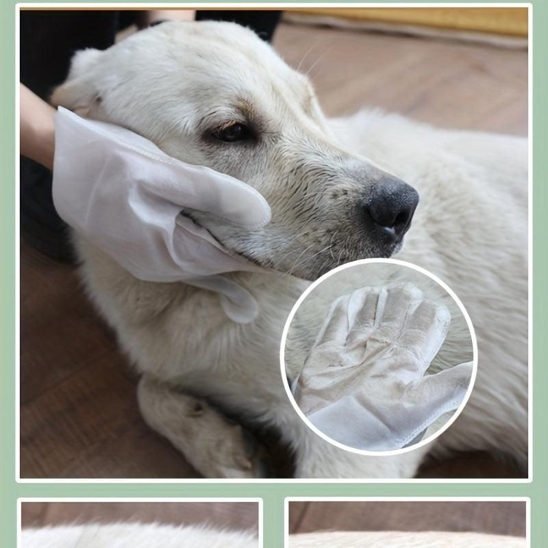 Odor Pet Cleaning Gloves - Efficient Grooming & Drying