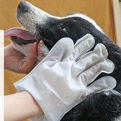 Odor Pet Cleaning Gloves - Efficient Grooming & Drying