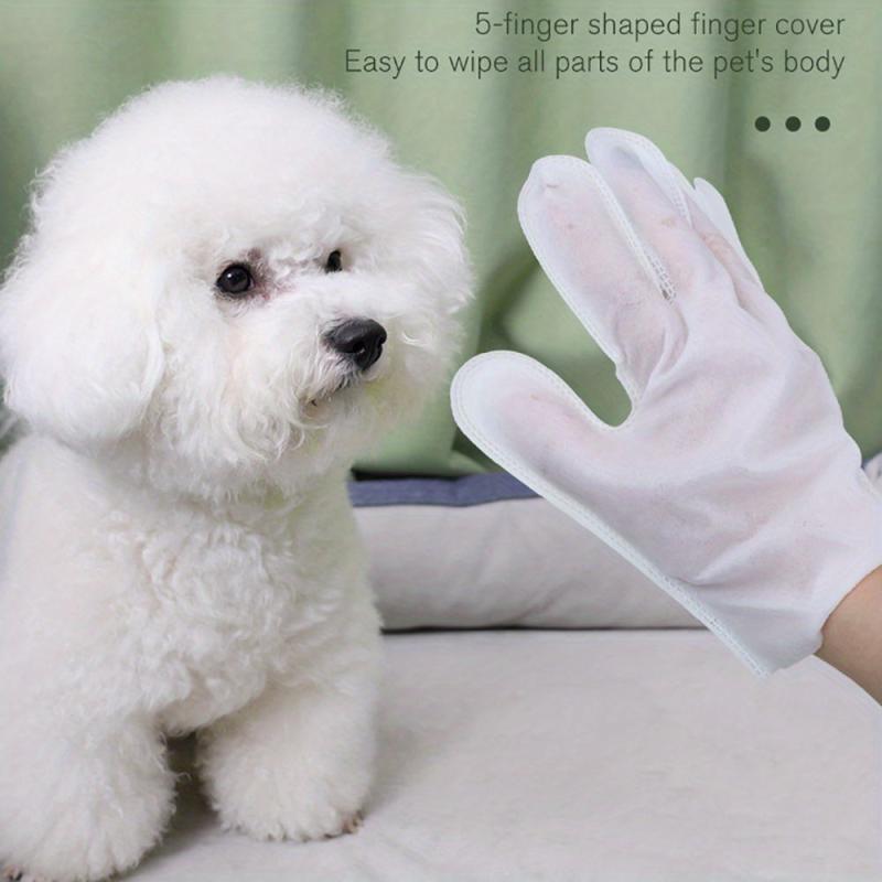 Odor Pet Cleaning Gloves - Efficient Grooming & Drying