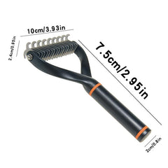Pet Dog & Cat Double-Sided Shedding & Dematting Grooming Brush