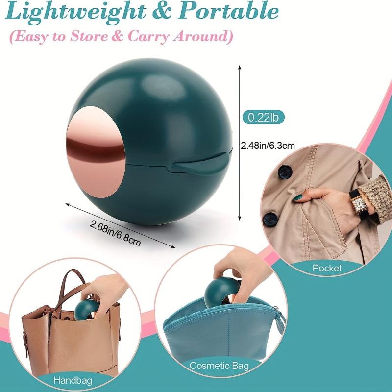 Reusable Mini Gel Lint Roller for Clothes & Pet Hair Removal