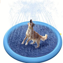 Foldable Pet Spray Pad Dog Bath Pool Durable Bathing Tub