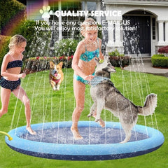 Foldable Pet Spray Pad Dog Bath Pool Durable Bathing Tub