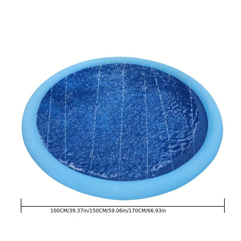 Foldable Pet Spray Pad Dog Bath Pool Durable Bathing Tub