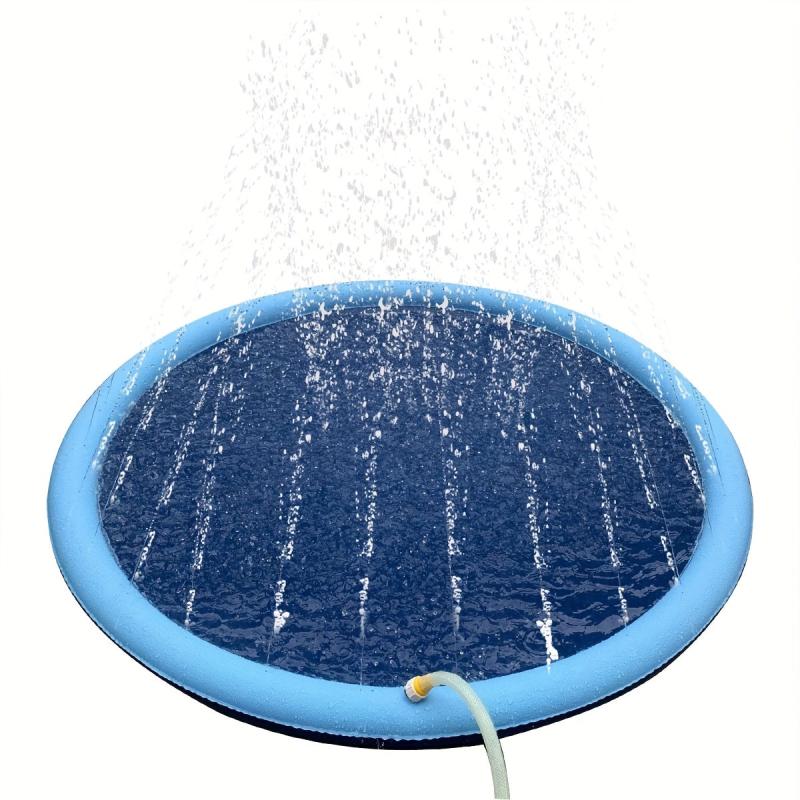 Foldable Pet Spray Pad Dog Bath Pool Durable Bathing Tub