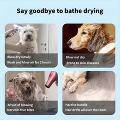 Pet Hair Dryer Absorbs Water Fast