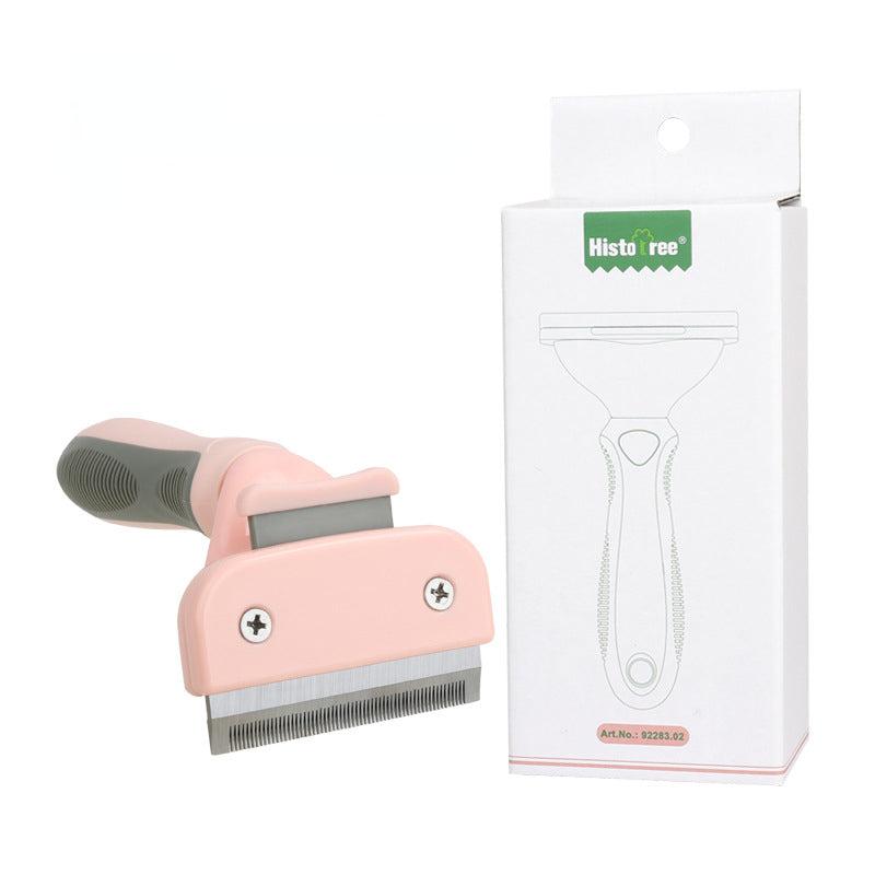 Pet Hair Removal Comb - Dog and Cat Grooming Tool