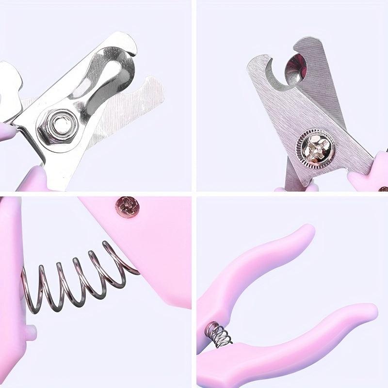 Professional Pet Nail Clippers Stainless Steel Trimming Pliers