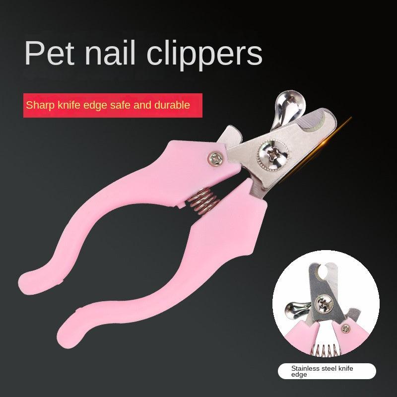 Professional Pet Nail Clippers Stainless Steel Trimming Pliers