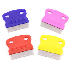 Pet Flea Comb for Dogs and Cats Fine Teeth Gentle Grooming Flea Removal