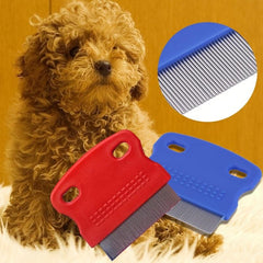Pet Flea Comb for Dogs and Cats Fine Teeth Gentle Grooming Flea Removal