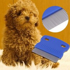 Pet Flea Comb for Dogs and Cats Fine Teeth Gentle Grooming Flea Removal