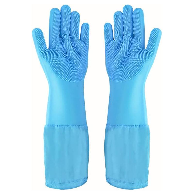 Pet Silicone Beauty Shower Gloves Dog & Cat Massage Bath Gloves