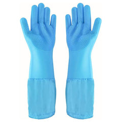 Pet Silicone Beauty Shower Gloves Dog & Cat Massage Bath Gloves