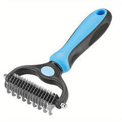 Double Sided Pet Grooming Brush Undercoat Rake for Dogs and Cats
