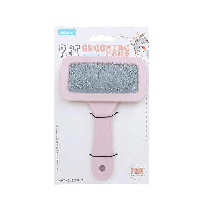Float Hair Removal Slicker Brush for Dog and Cat Grooming