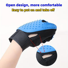2pcs Cat Hair Removal Gloves - Pet Grooming Gloves