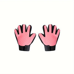 2pcs Cat Hair Removal Gloves - Pet Grooming Gloves